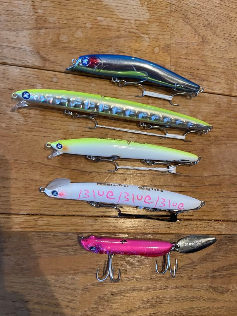 Blue Blue 人気ルアー　5点セット