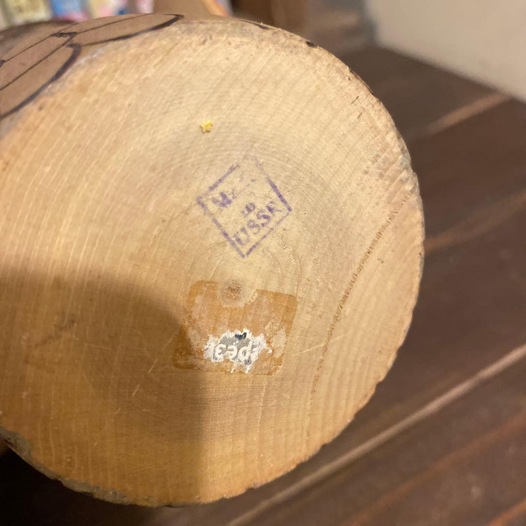 ボガティーリ人形？　ロシア　アンティーク