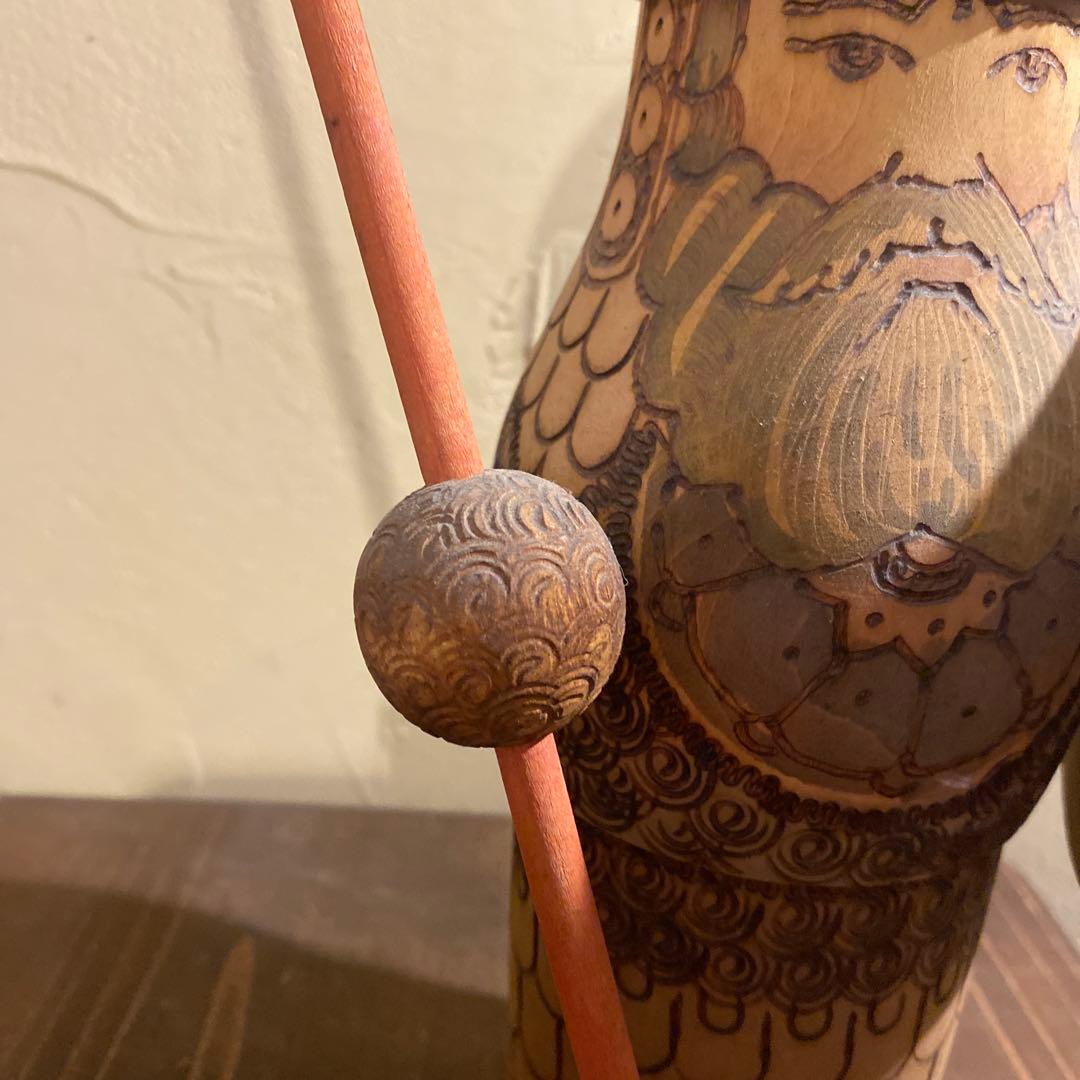 ボガティーリ人形？　ロシア　アンティーク