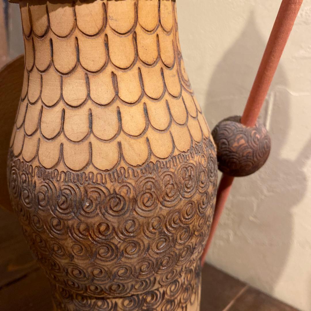 ボガティーリ人形？　ロシア　アンティーク