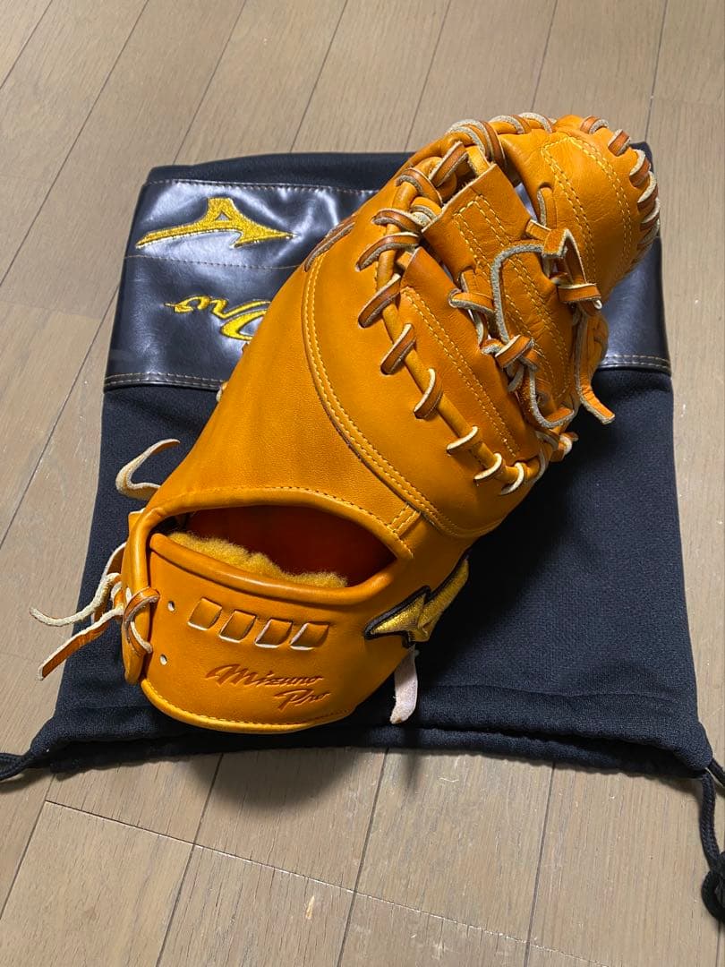 【ほぼ新品】ミズノプロ 硬式グローブ ファーストミット