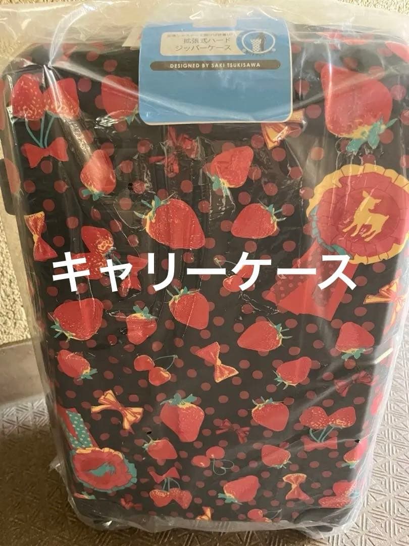 新品未使用⭐︎レア⭐︎ イチゴ・バンビ柄キャリーカート