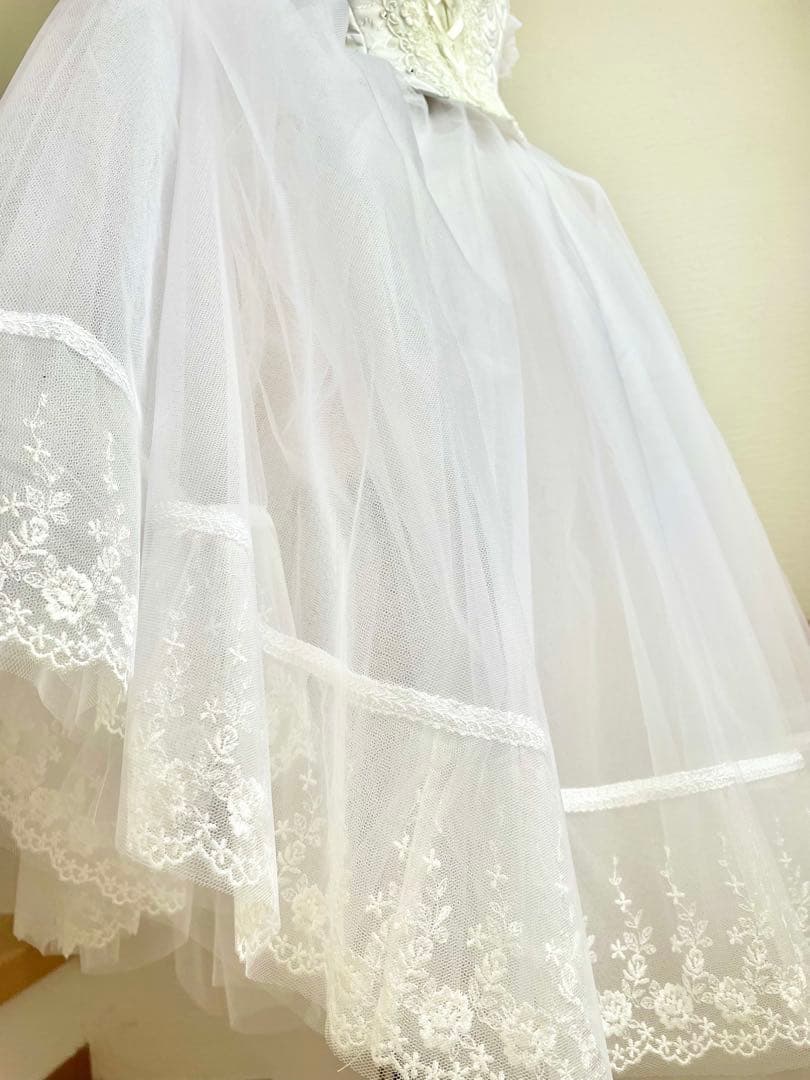 バレエ衣装　ロマンティックMサイズ　ホワイト