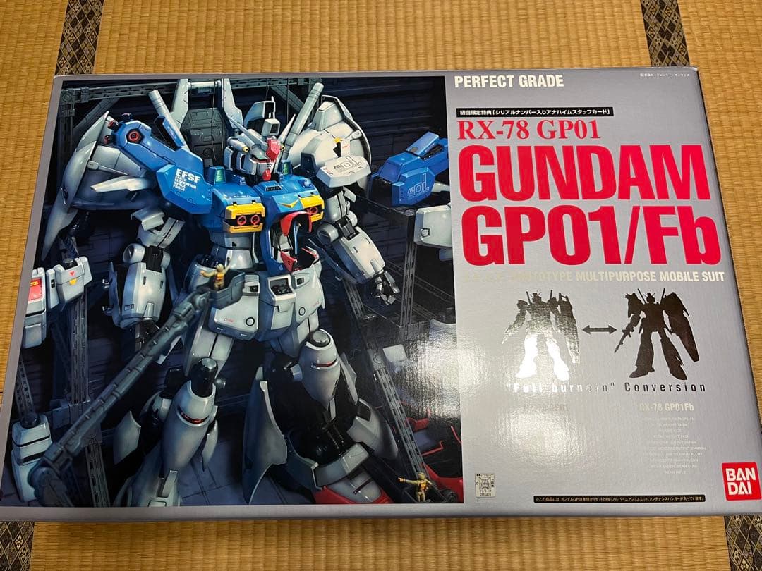 【未組立】PG 1/60 RX-78GP01/Fb ガンダムGP01/Fb