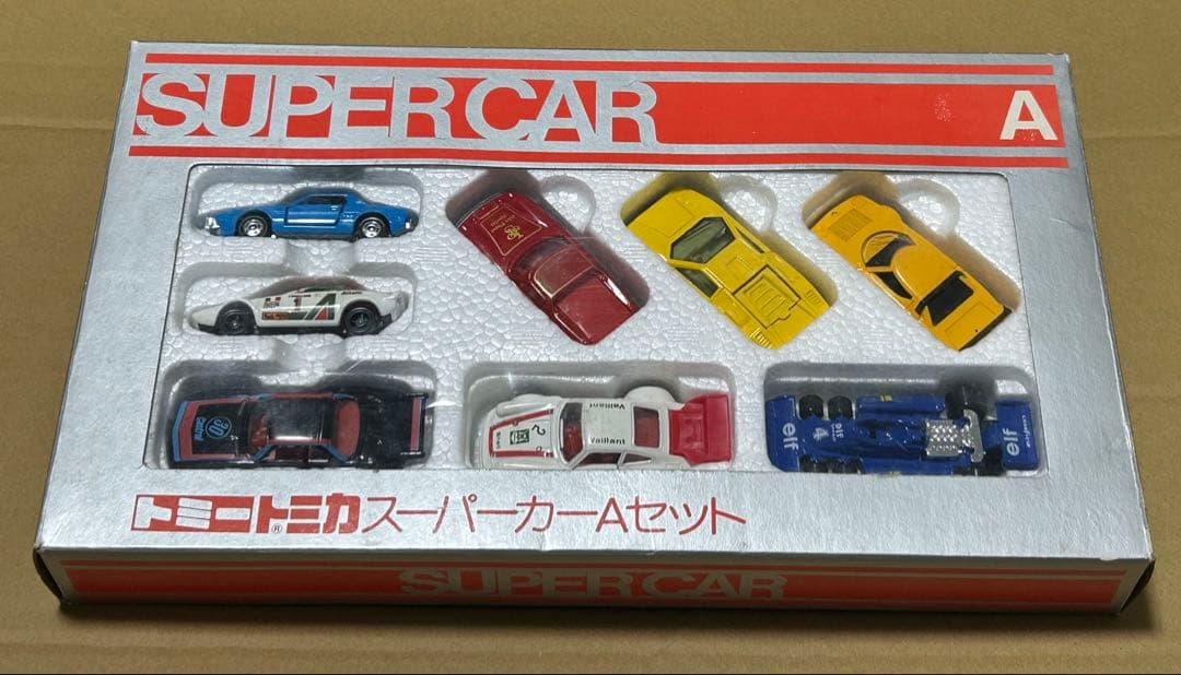 日本製 トミカ ギフトセット スーパーカーAセット