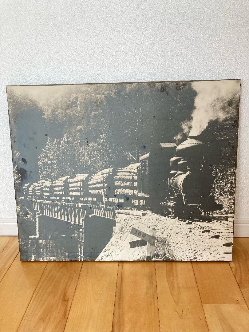 長野木曽森林鉄道の写真　蒸気機関車