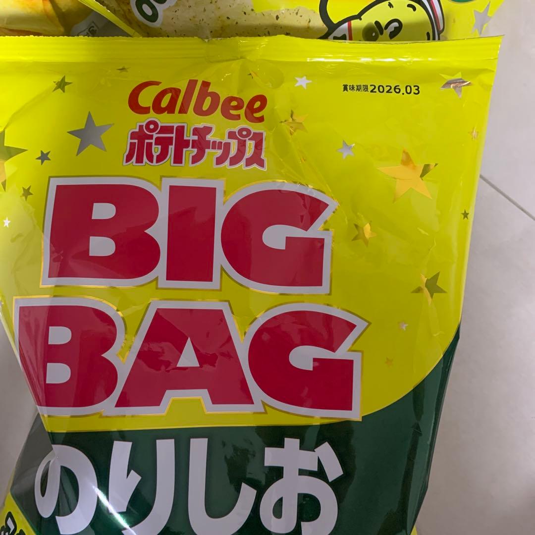 激安お菓子まとめ売り　ポテトチップスBIG BAG ピザポテトBIG他