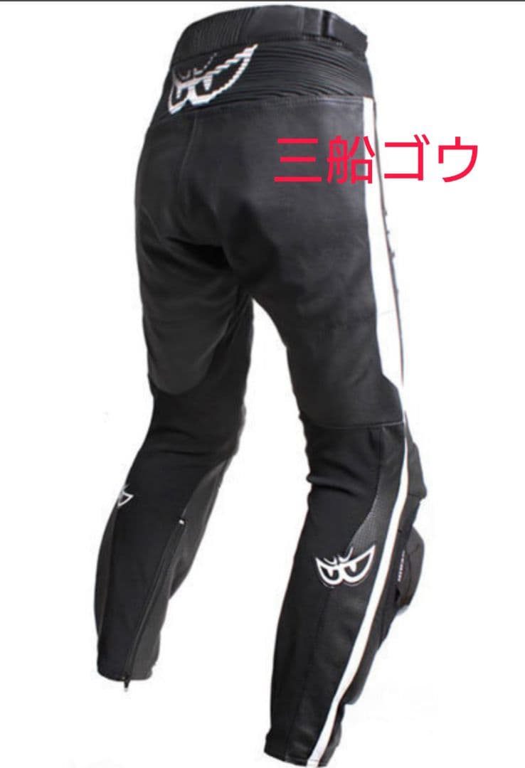 新品ベリックレザーパンツ　タグ付き BLACK サイズ52