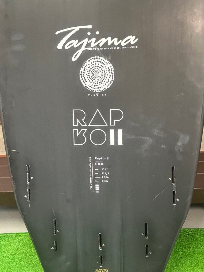 Justiceサーフボード RAPTOR2モデルラプターⅡ 6.0