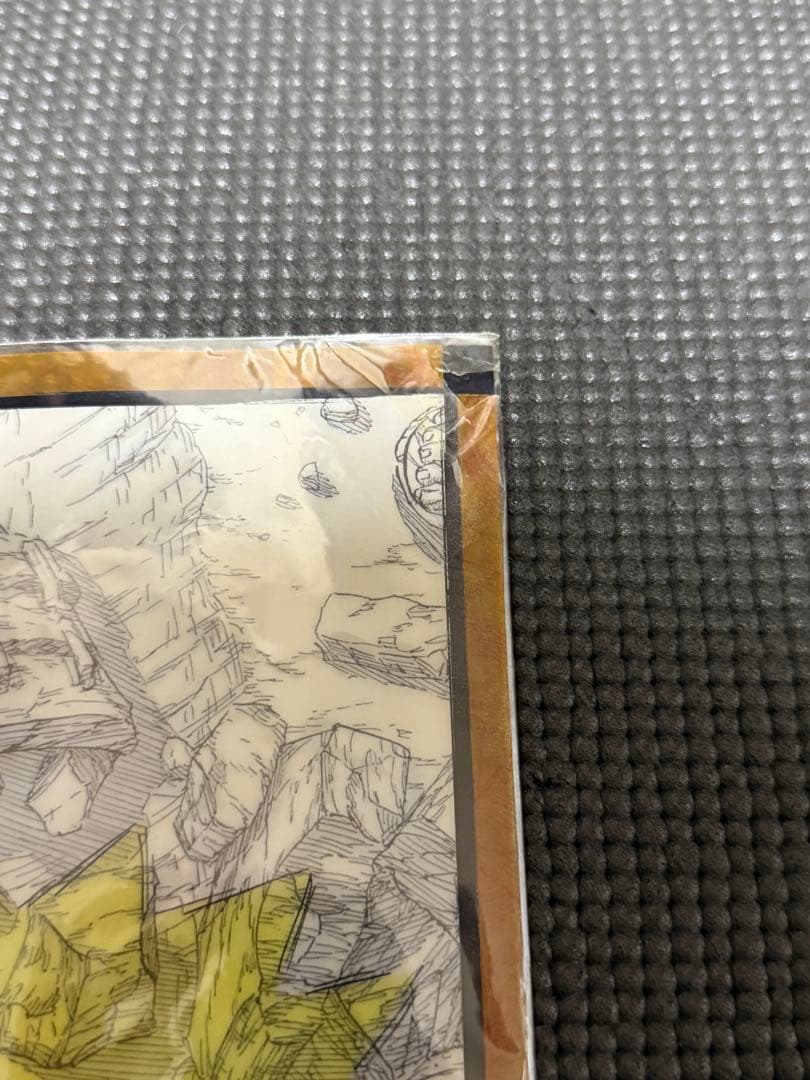 ナルト　NARUTO NARUTO展　ナルト展　クリアポスター　終末の谷　サスケ