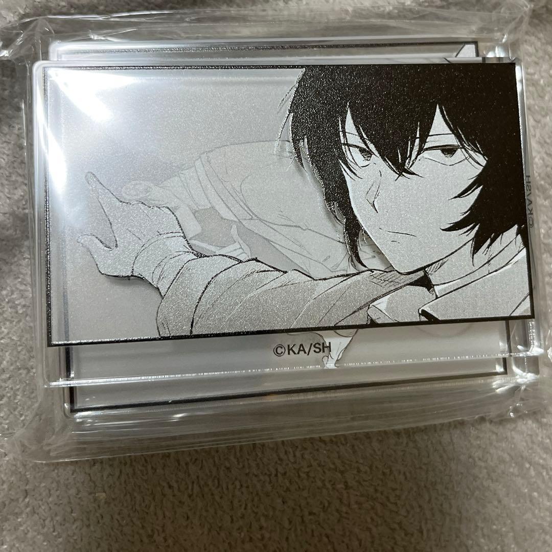 文豪ストレイドッグス 太宰治 コマプレートスタンド セット　限定