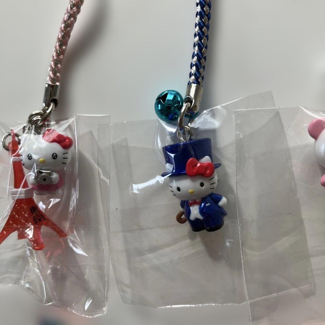 ハローキティ 根付け　東京限定７個セット