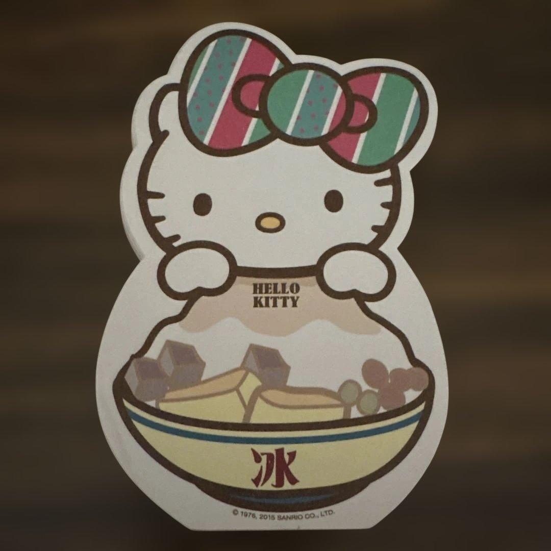 ❤*中様 使い残り♡海外限定 サンリオ ハローキティ ダイカットメモ 台湾①