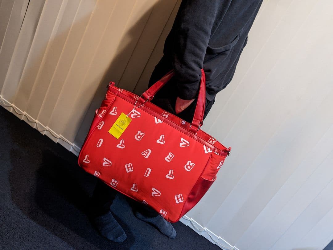 ビバハート　トートバッグ　ショルダーバッグ　ゴルフ　総柄　2way　カートバッグ