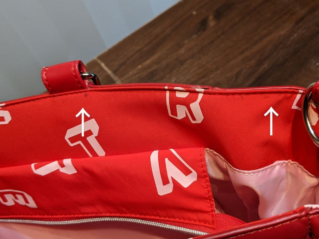 ビバハート　トートバッグ　ショルダーバッグ　ゴルフ　総柄　2way　カートバッグ