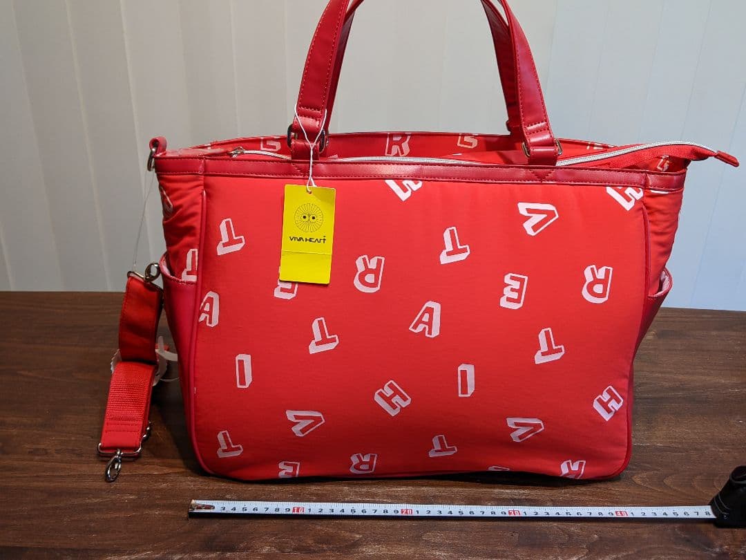 ビバハート　トートバッグ　ショルダーバッグ　ゴルフ　総柄　2way　カートバッグ