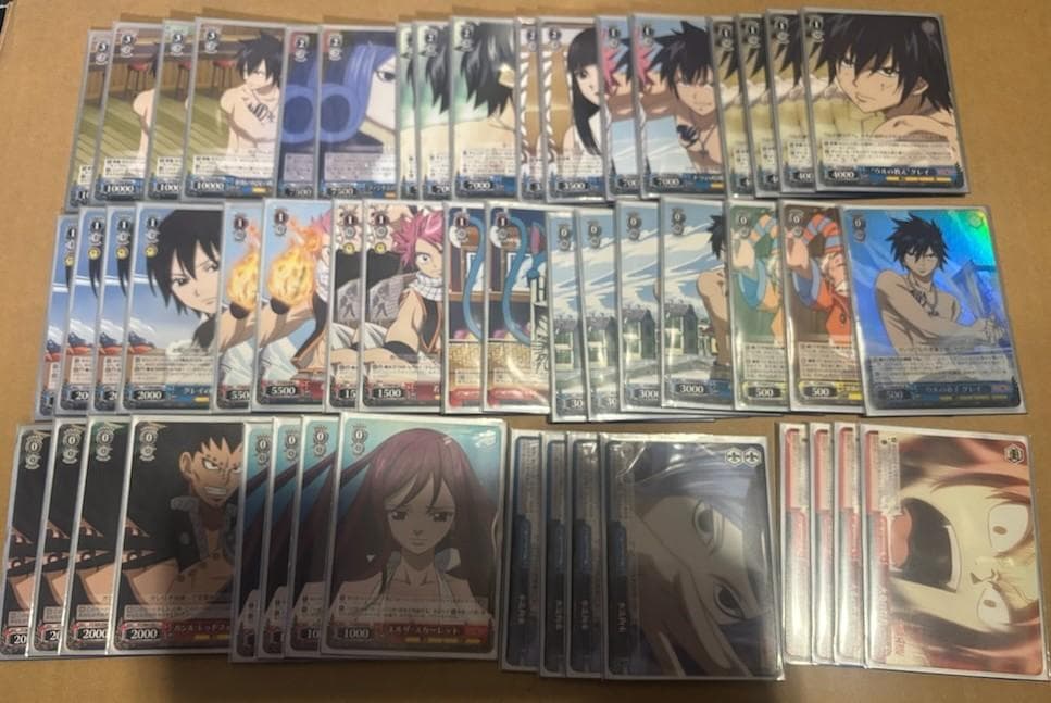 WS　フェアリーテイル　デッキ　旧弾のみ　レアスリーブ付き