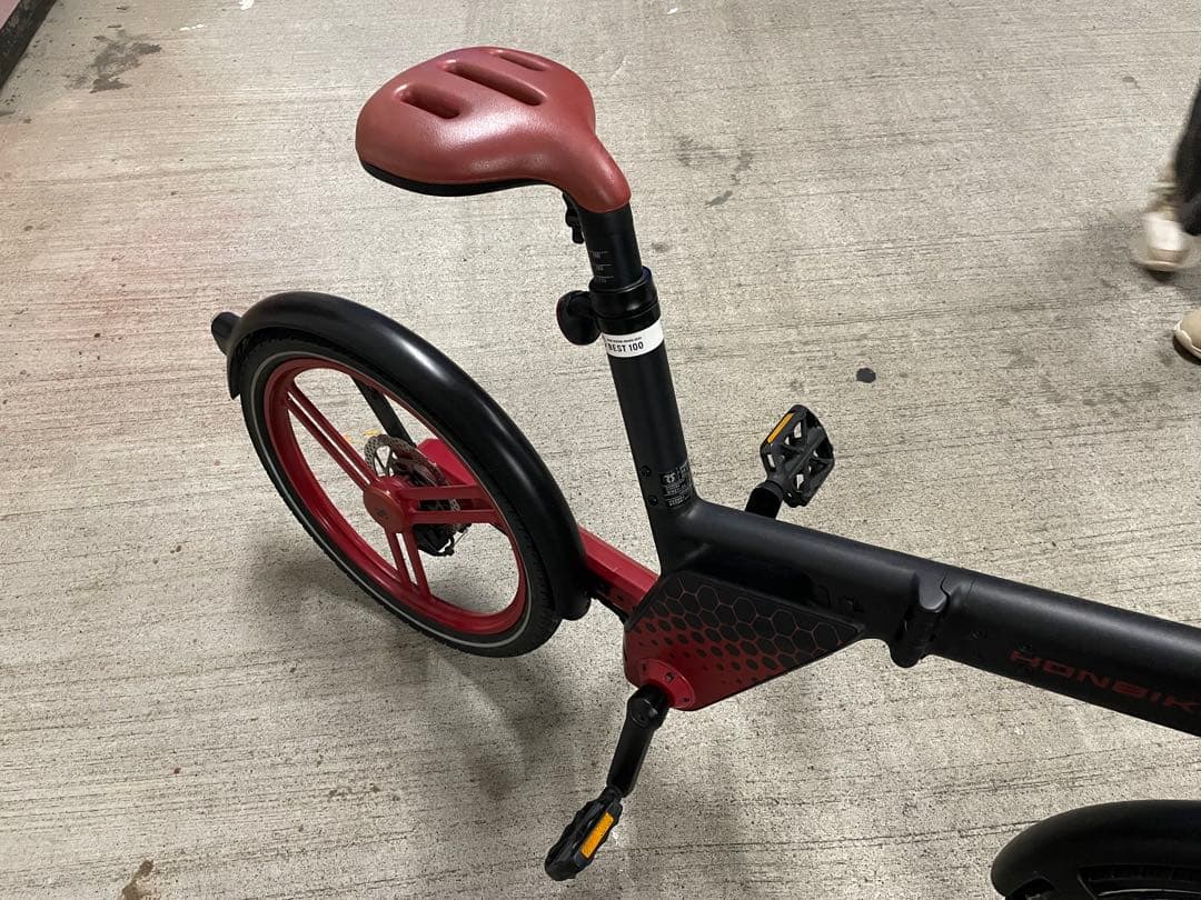 HONBIKE 電動アシスト自転車 シティタイプ 付属バッテリー付き