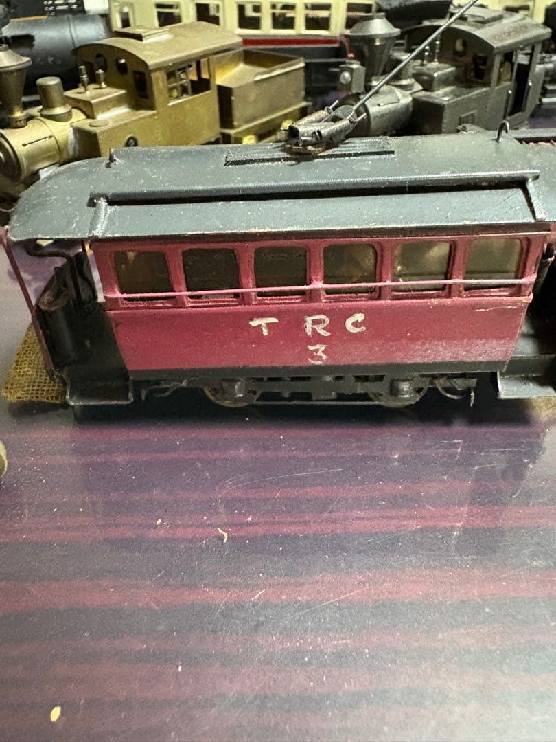 ジャンク　父が集めた蒸気機関車と客車セットHO?