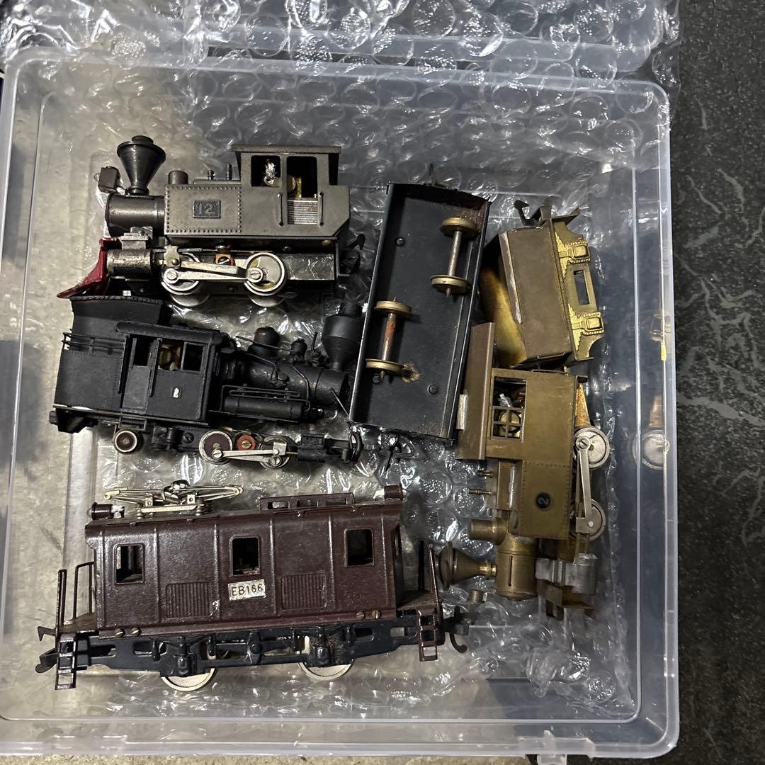 ジャンク　父が集めた蒸気機関車と客車セットHO?