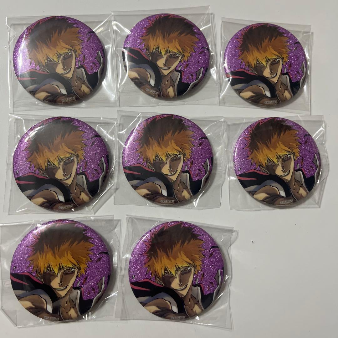 BLEACH WORLD グリッター缶バッジ 黒崎一護