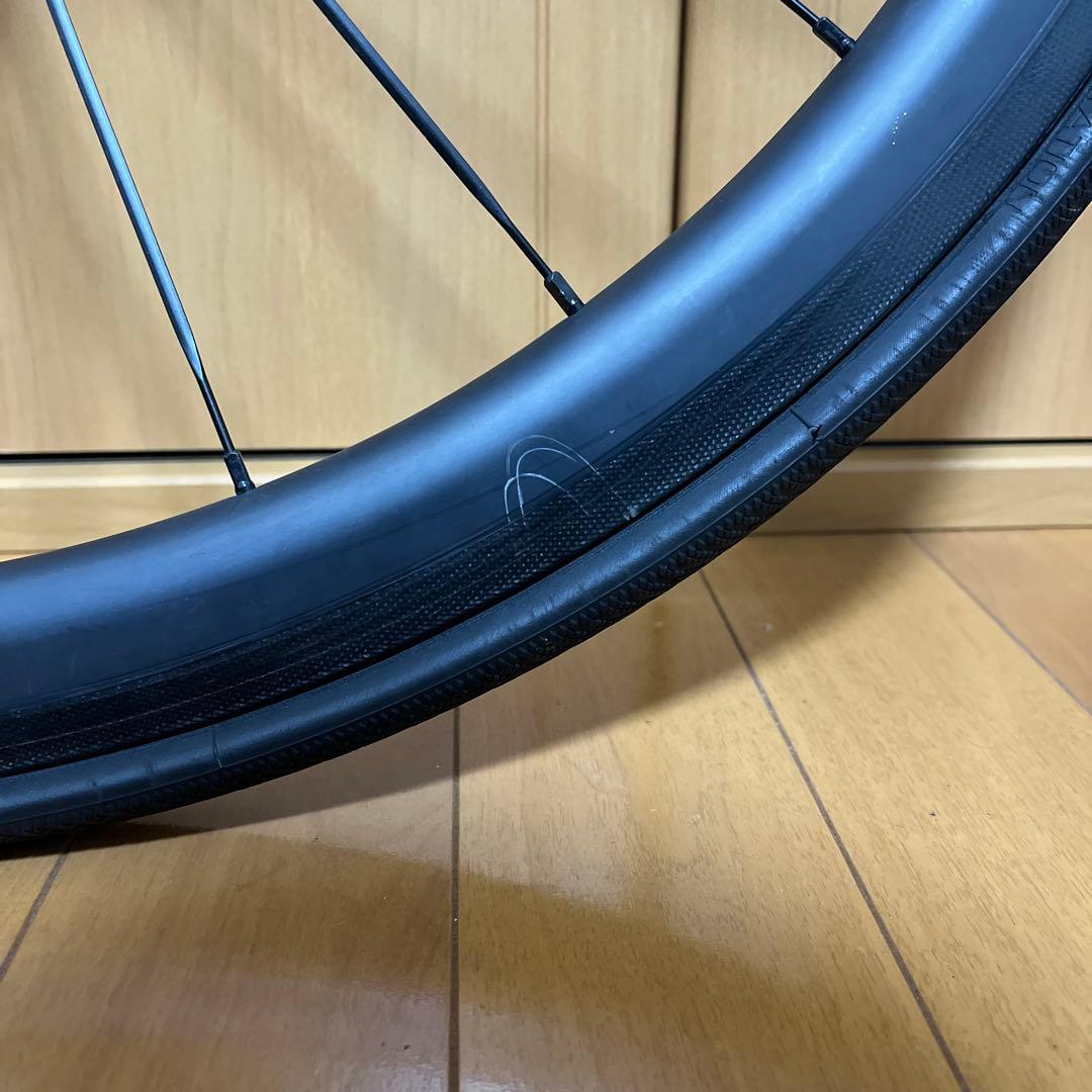 カーボンホイール 中華 軽量 ロードバイク リムブレーキ タイヤ チューブ付き