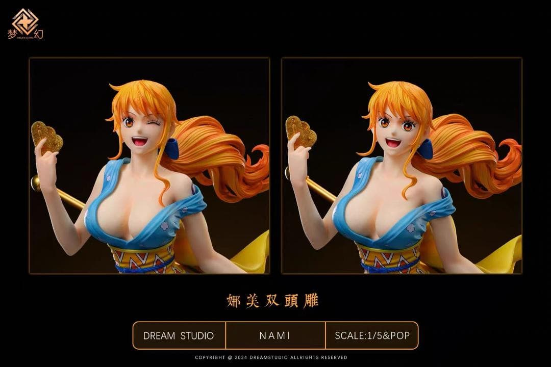 ONE PIECE ナミ（NAMI） 樹脂 1/5 彫刻 フィギュア