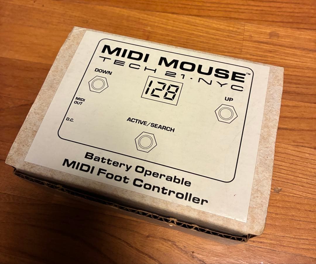 TECH 21 MIDI MOUSE MIDIフットコントローラー