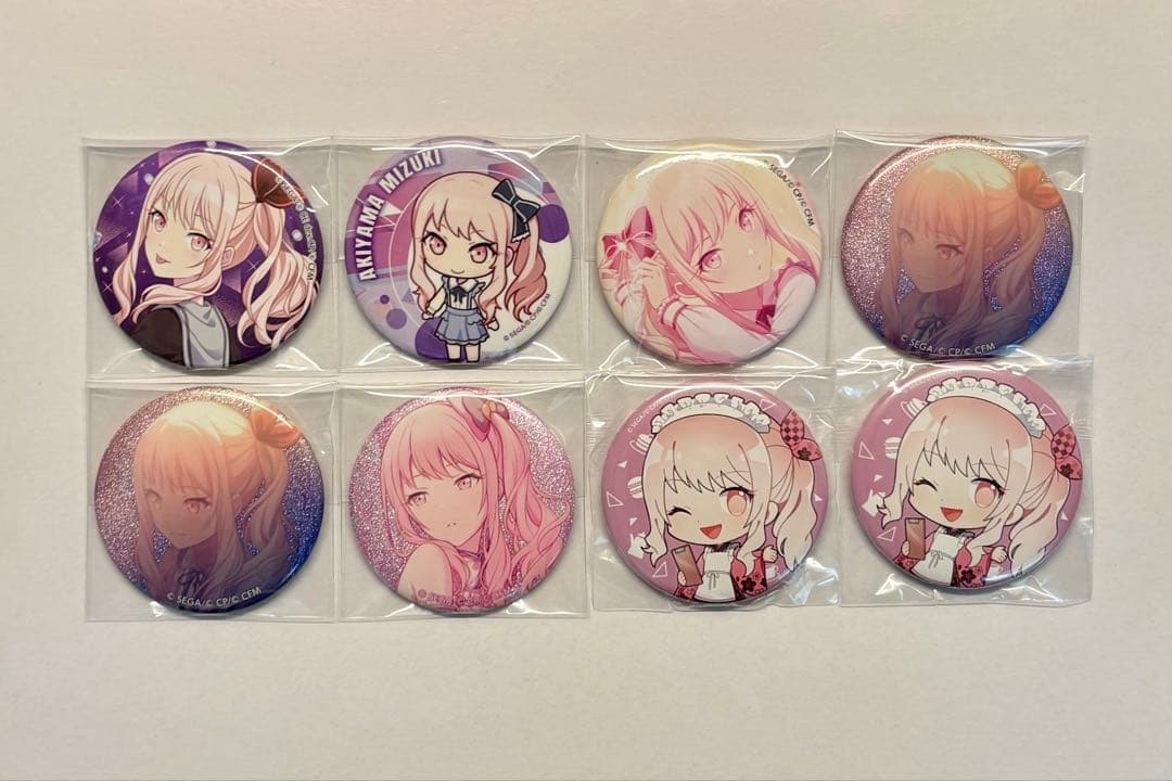 プロセカ 暁山瑞希 缶バッジ シクディス アニカフェ