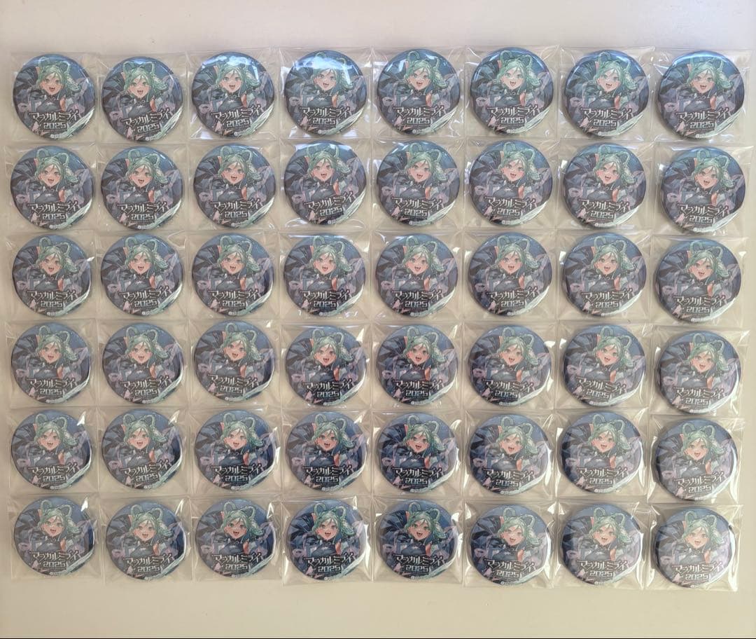 マジカルミライ2025 初音ミク 二色こぺ 缶バッジ 48点セット
