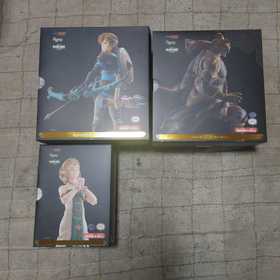 【開封品】figma ゼルダの伝説 ティアーズオブザキングダム　まとめ売り