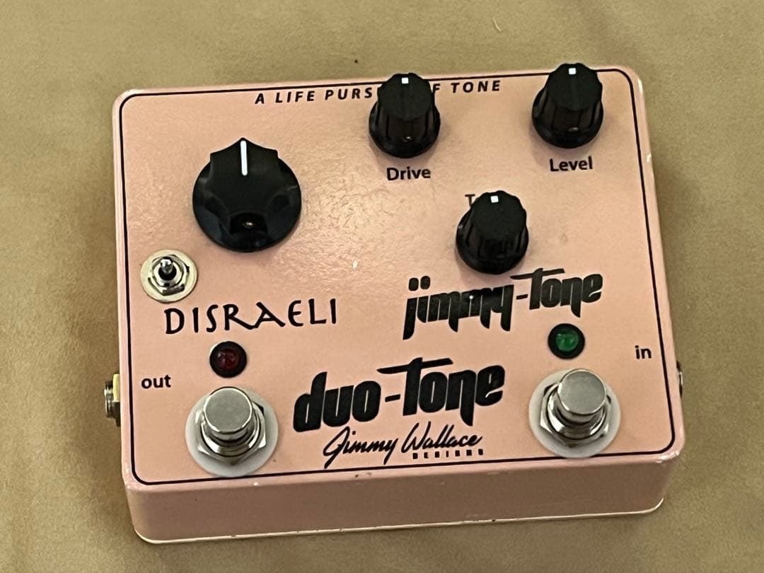 Jimmy Wallace duo-tone ギターエフェクター