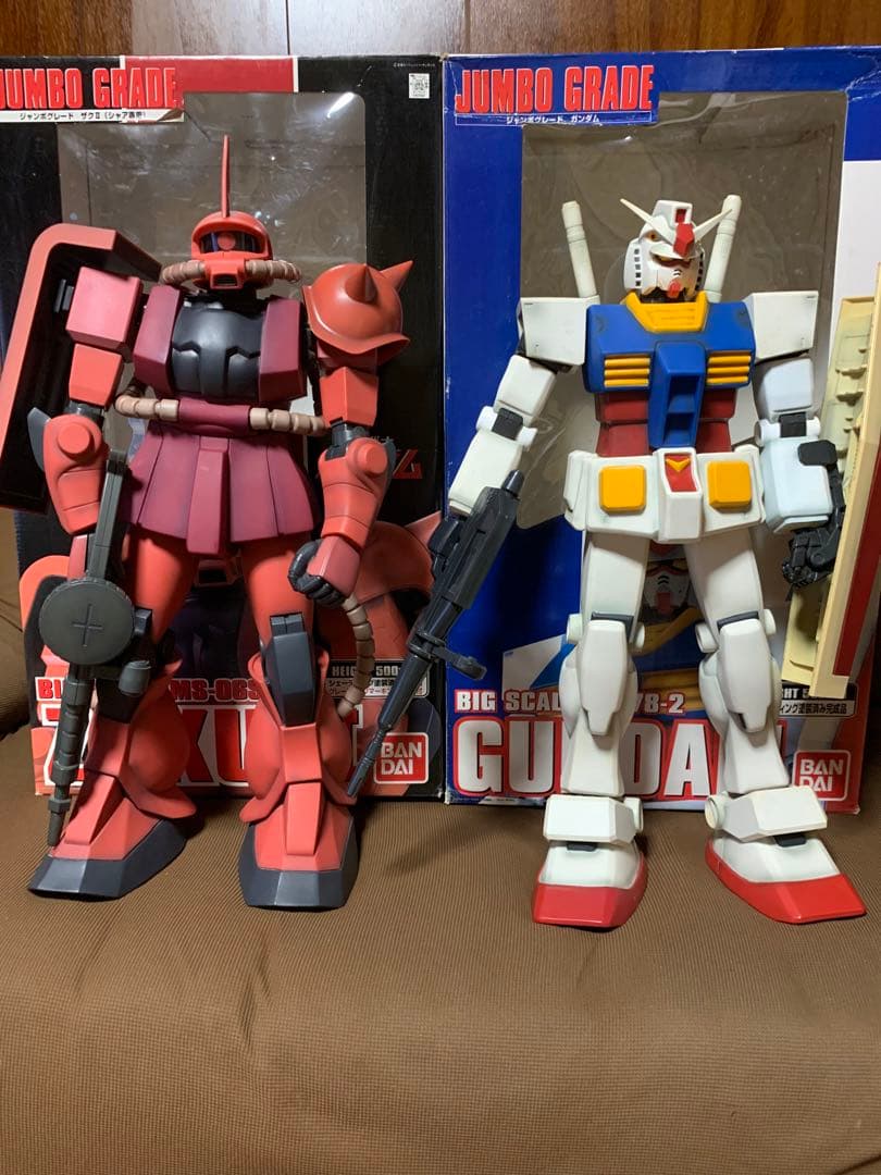 ガンダム　シャー専用ザク　2体セット　ジャンボグレード　　スケール1/35