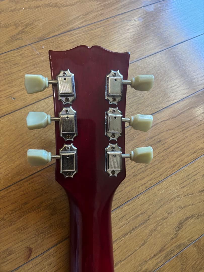 メーカー不明レスポール。 ピックアップ交換美品