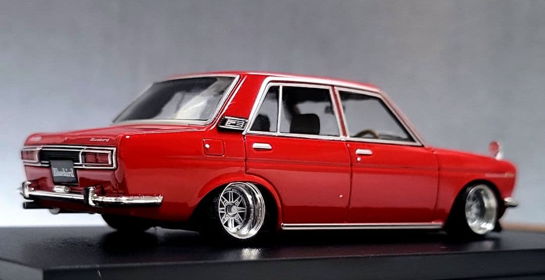 1/43　ブルーバード改　510　1600　SSRマークⅢ　アルミ製　深リム