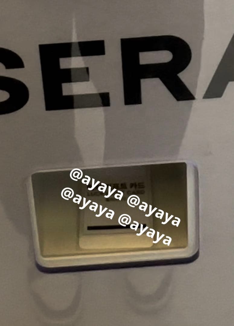 LE SSERAFIM ルセラフィム ルセラ ウンチェ サイン入り チェキ