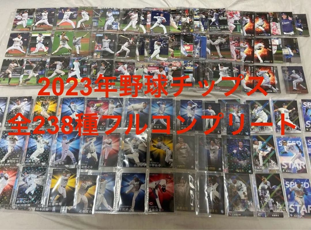 【フルコンプ】カルビー プロ野球チップス 2023年第1～2弾 全238種