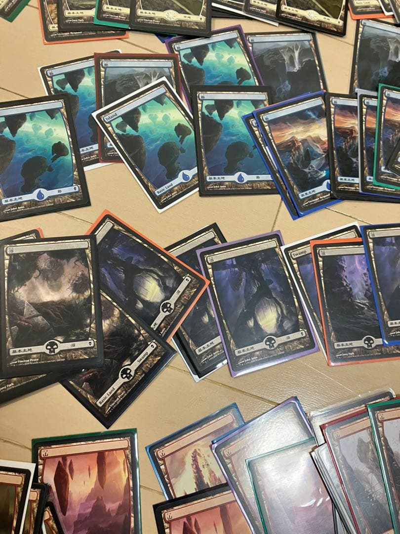 初代　ゼンディカー　基本土地124枚