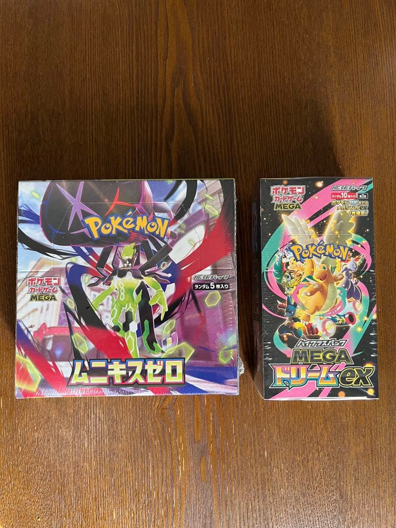 未開封★ポケカ MEGAドリームex 1BOX ムニキスゼロ1BOXシュリンク付