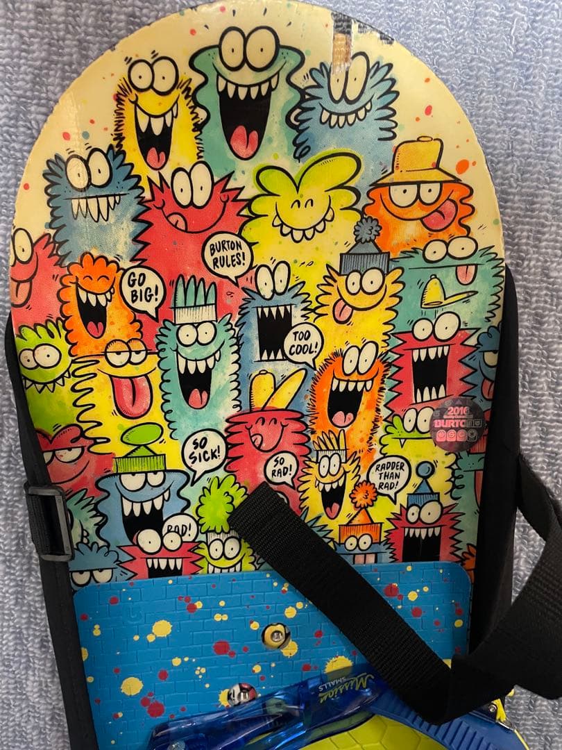 ホットワックス済）Burton 2016年 Chopper125cm