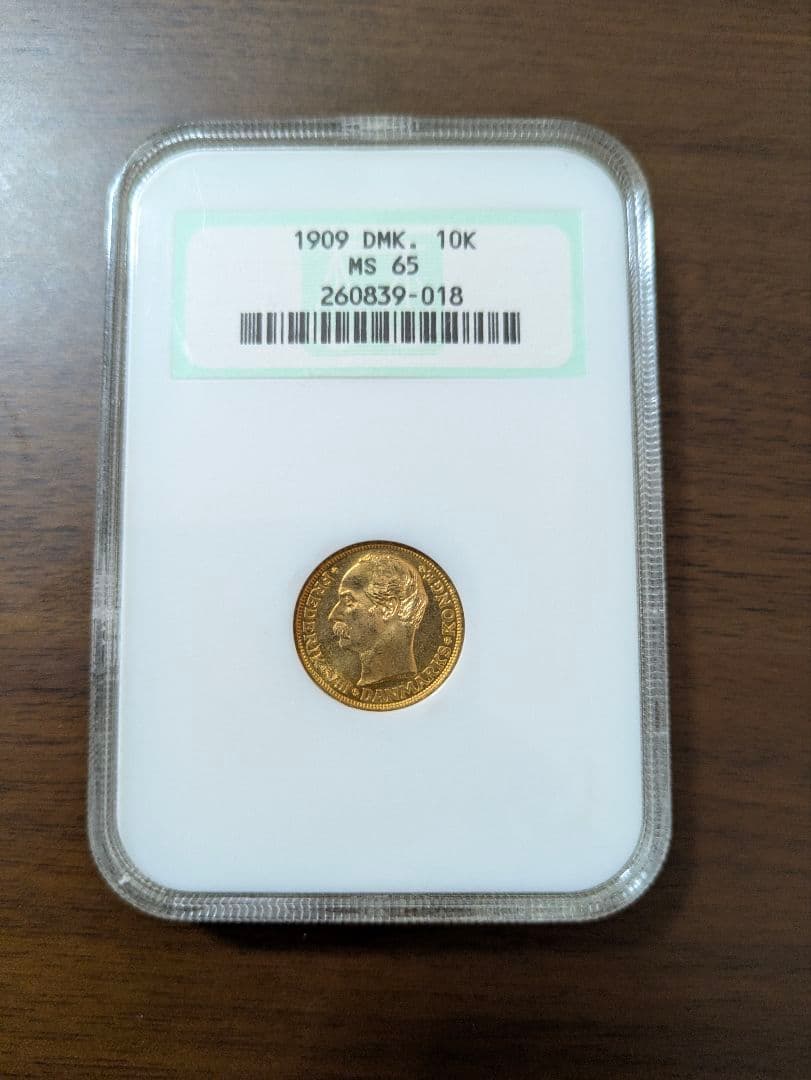 1909年 10K金貨 MS 65 NGC認証