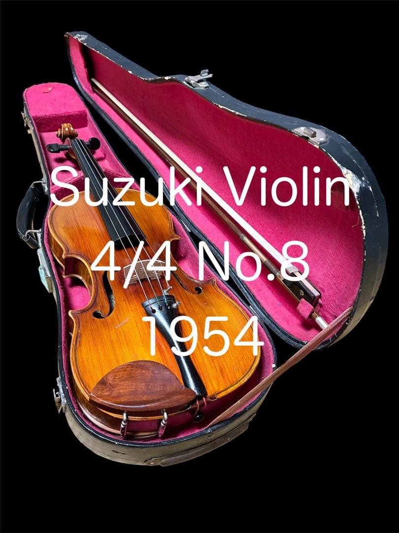 は*び様 suzuki violin スズキバイオリン 4/4 no.8 195