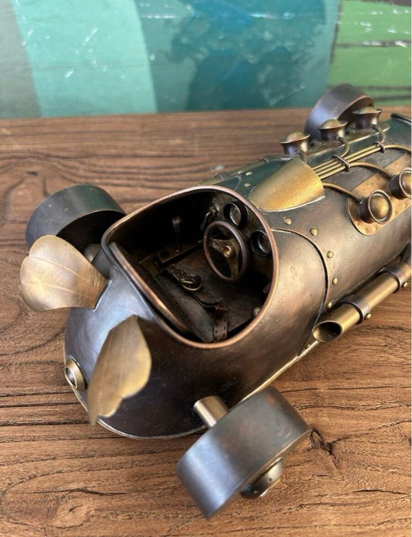 coppers 早川『Wing Wing』銅製 アート オブジェ