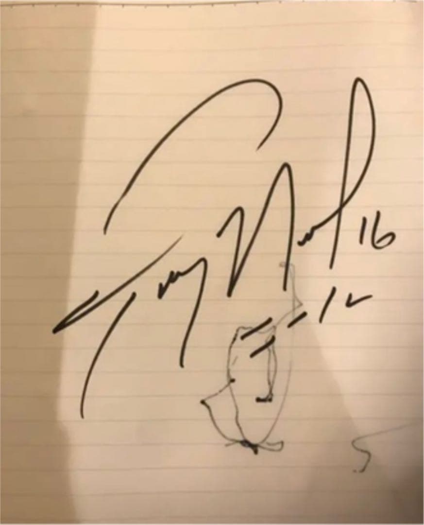 【大特価！58人分セット】直筆サイン　大学ノート