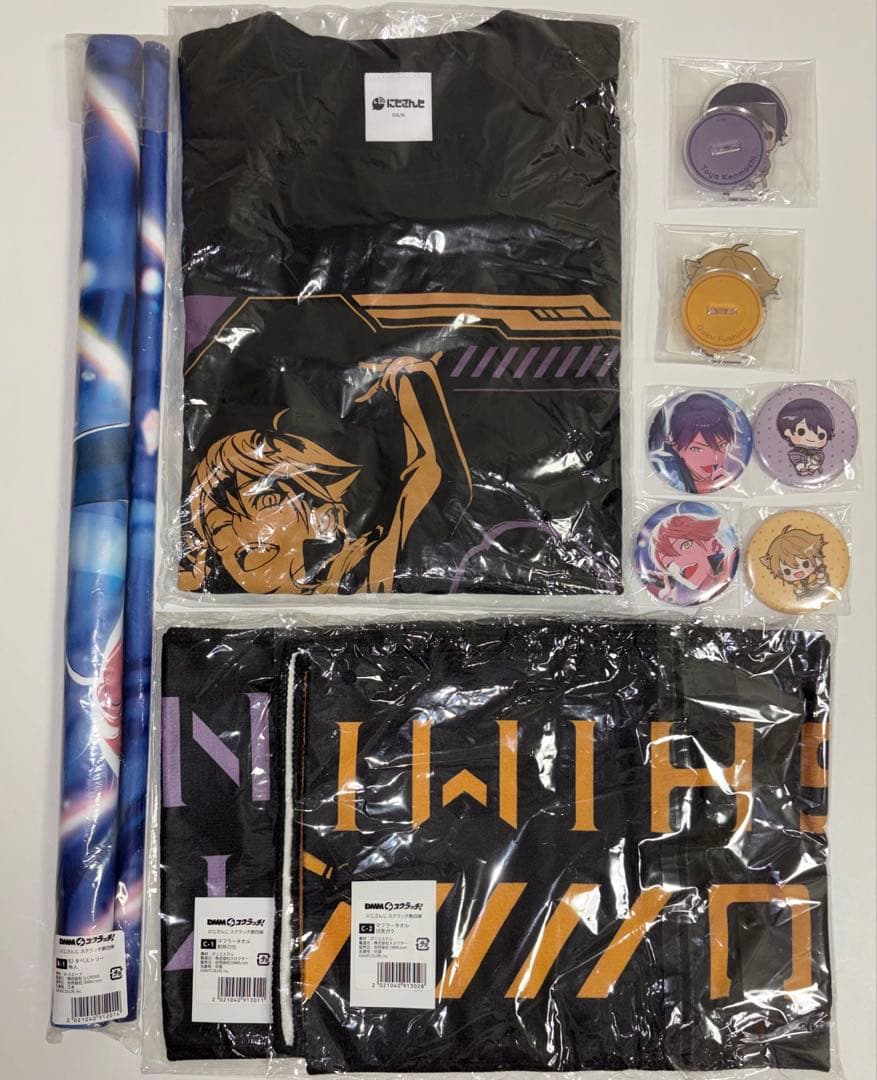 DMM にじさんじ スクラッチ 第四弾 剣持刀也 伏見ガク 咎人 グッズ セット