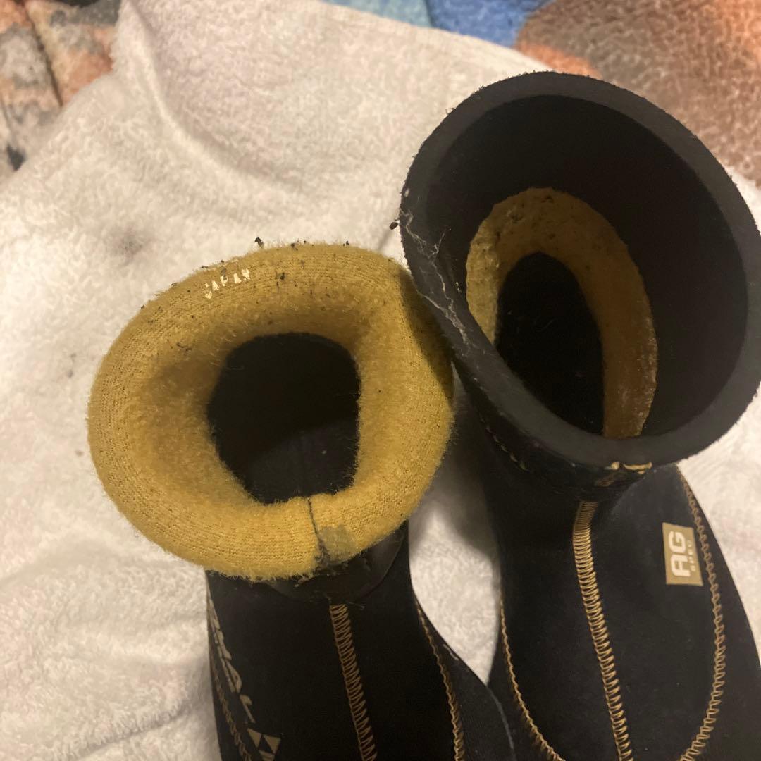  AG SPEC ブラックロングブーツ5mm