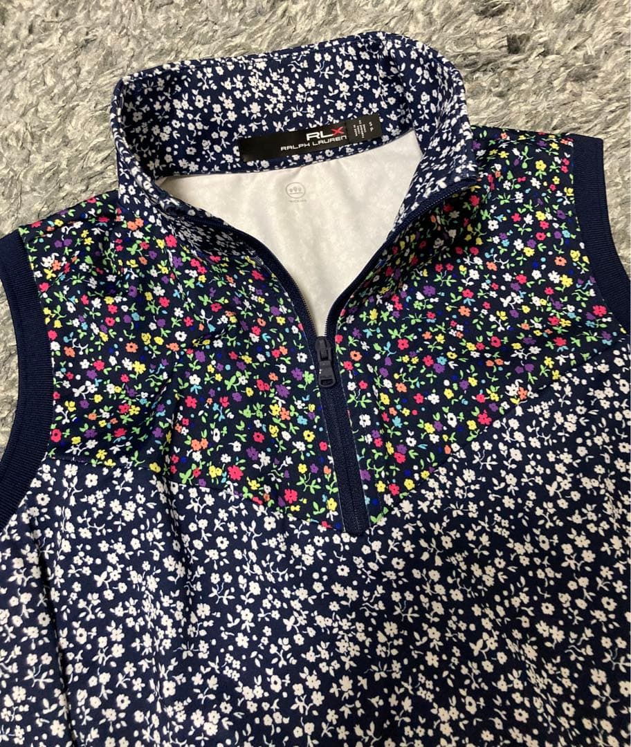 RLX アールエルエックス　golf ワンピース　ゴルフ S 花柄