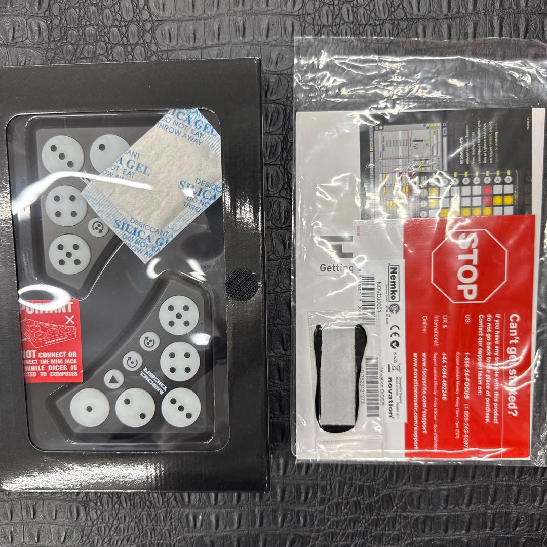 Novation DicerデジタルDJ キューポイントとルーピングコントロール