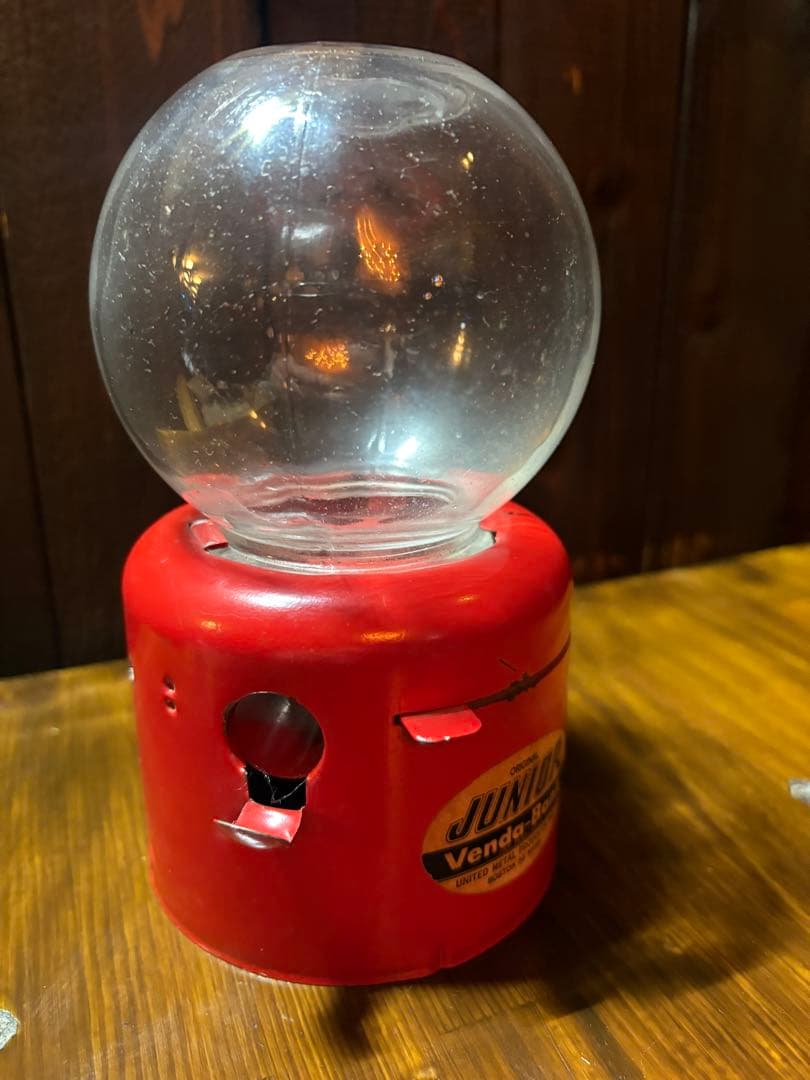 1950年代 JUNIOR VENDA-BANK ヴィンテージ ガムボールマシン