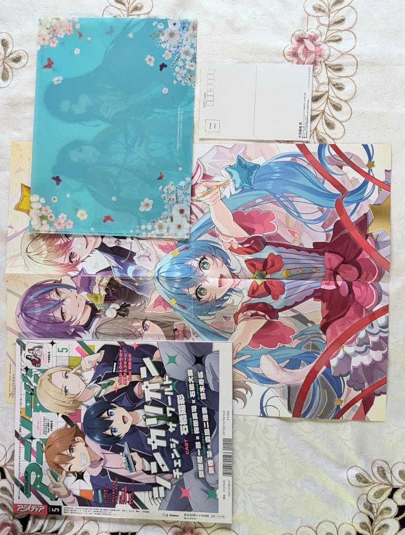 天官賜福セット アクリルスタンド3点 クリアファイル ポスター カード PASH